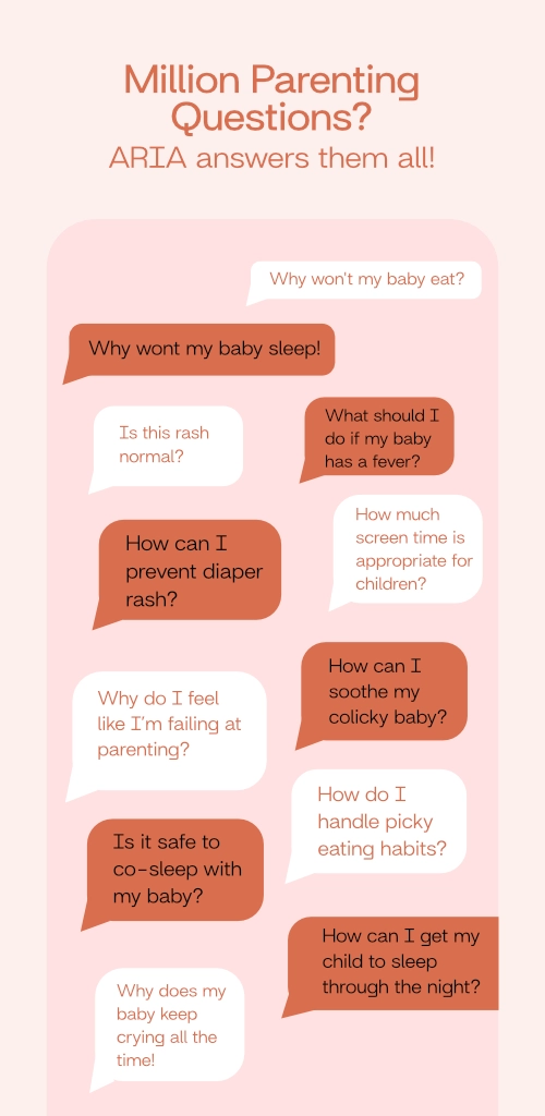 ARIA can answer all your parenting questions