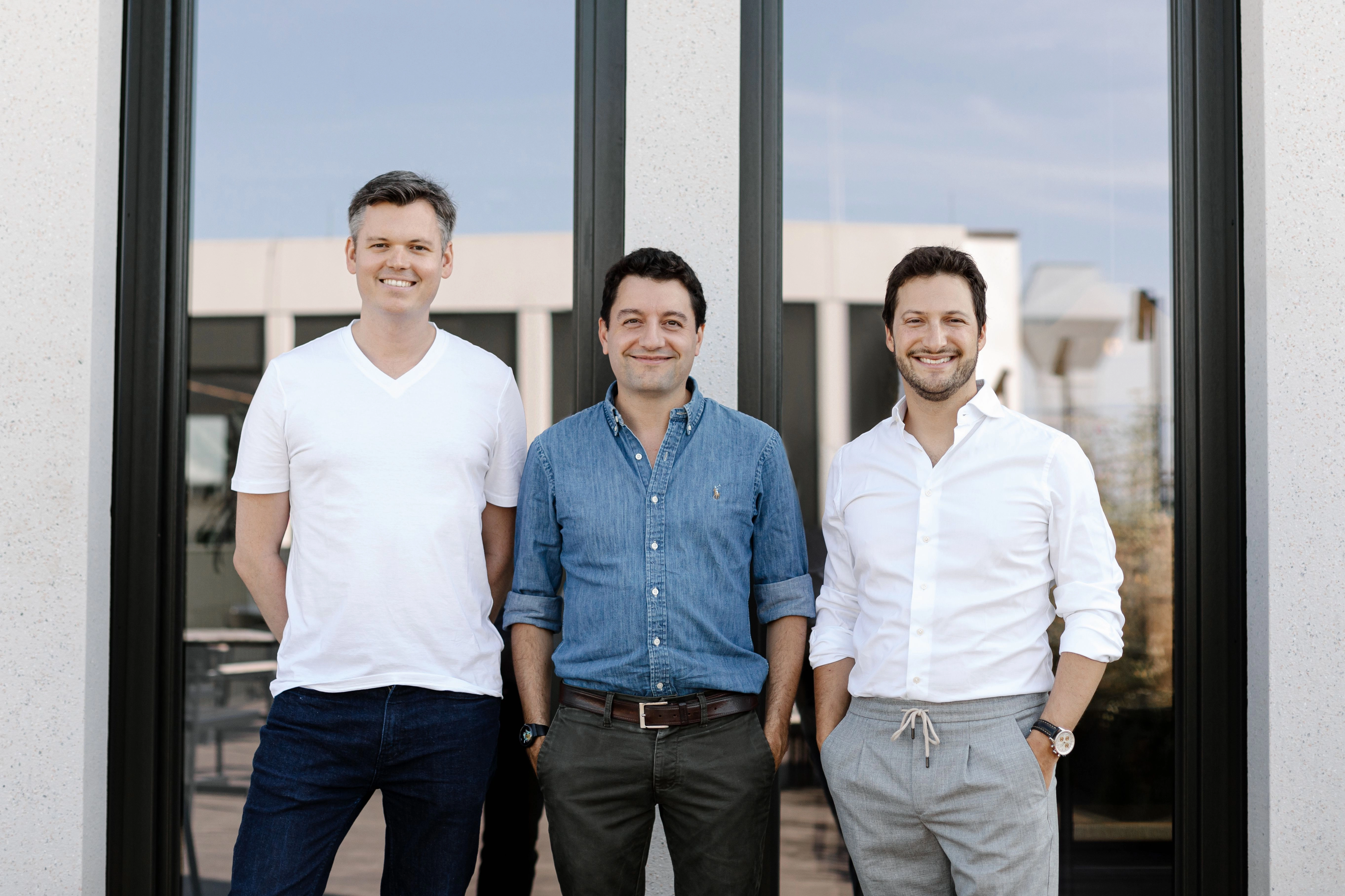 Albatross founders (left to right): Johan Boissard, Matteo Ruffini, Kevin Kahn 