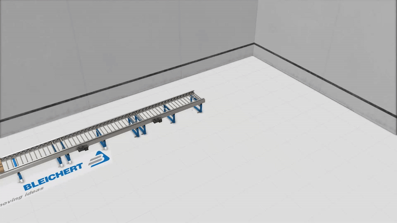 BLEICHERT AGV with precise maneuvering capability