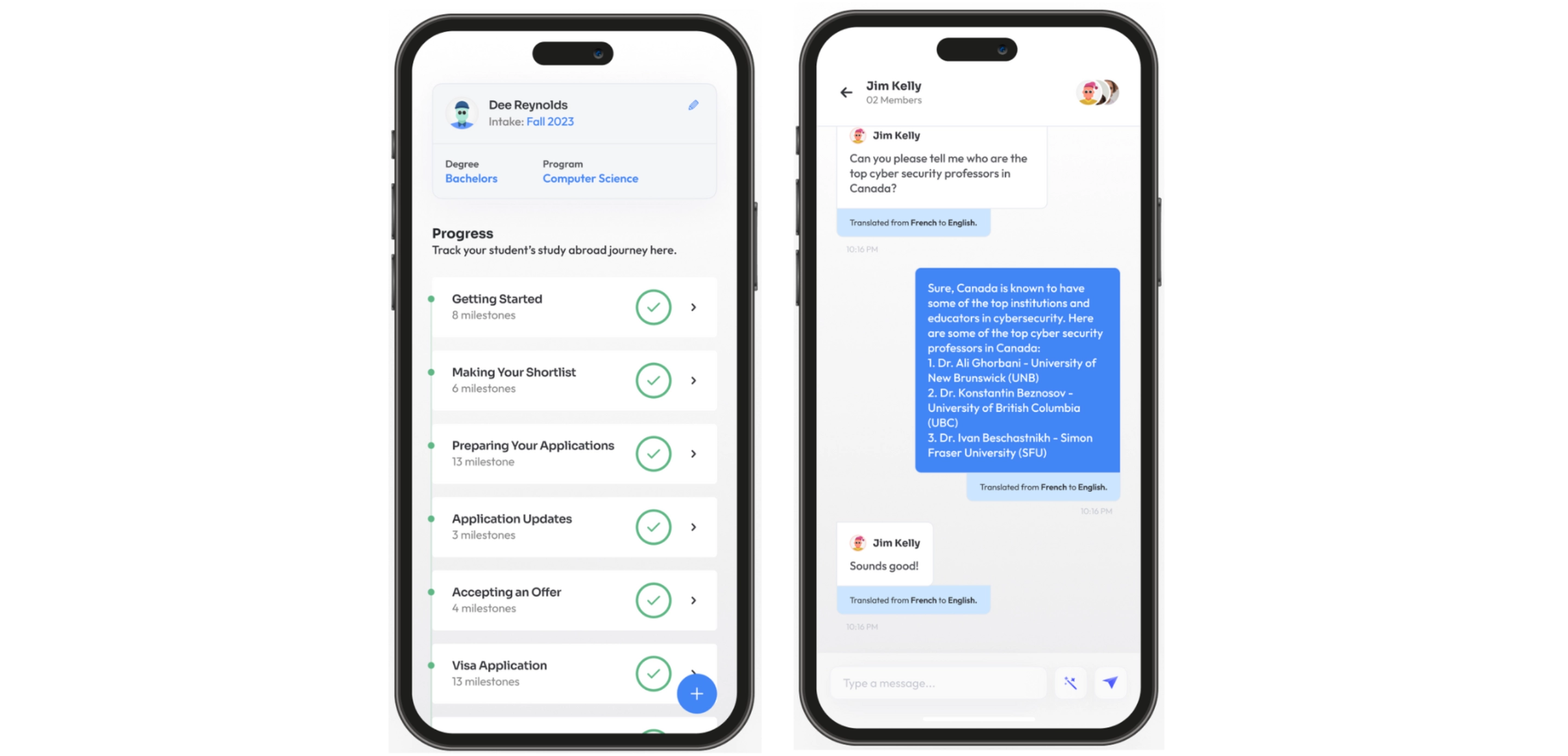 Global Study Platform for students and institutions
