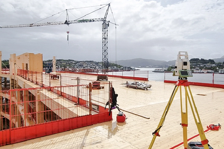 Stake-out construction sites surveying by Field Group