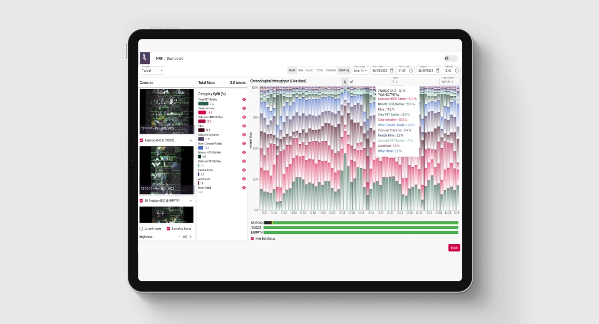 Greyparrot Analyzer dashboard