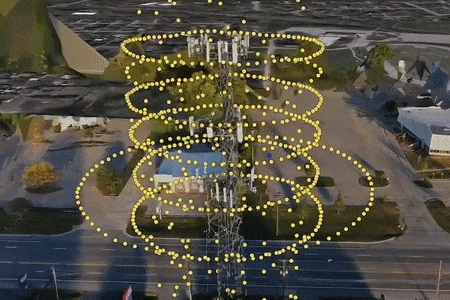 Cell Tower 3D Digital Twins by Hammer Missions’ Inspection Software