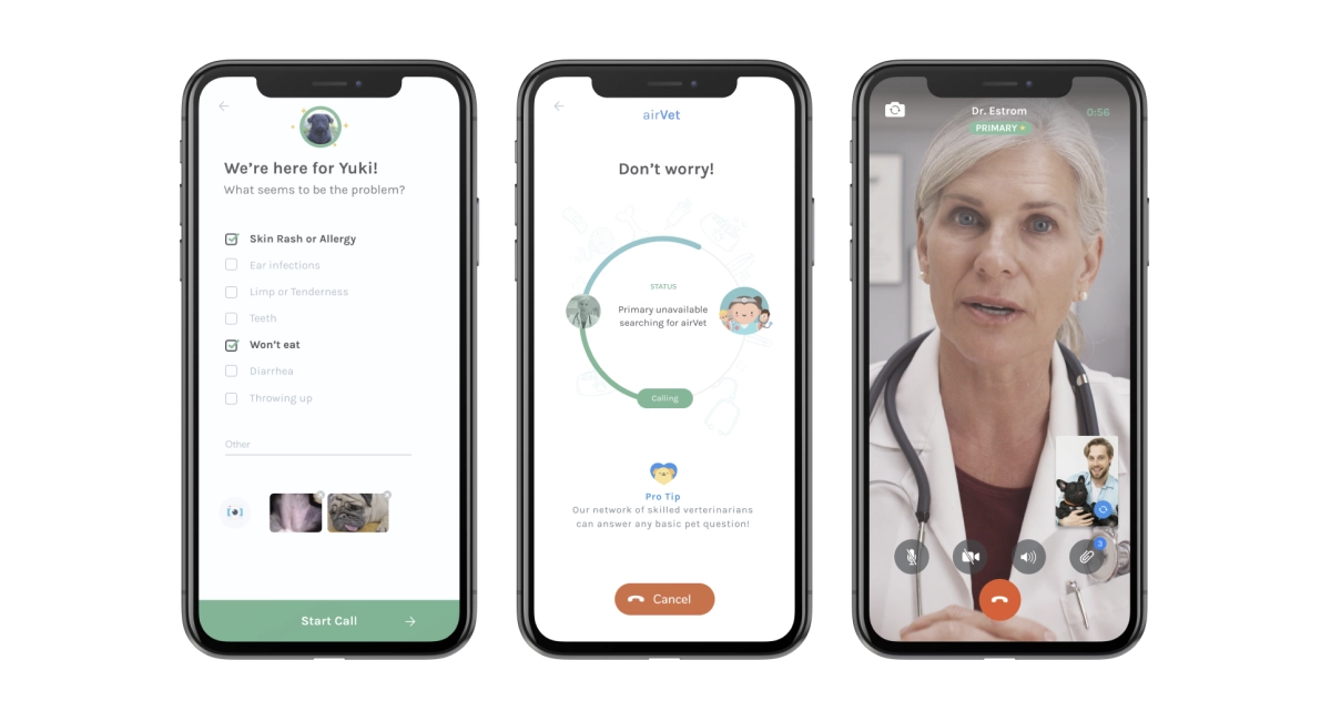 Airvet Pet Health support