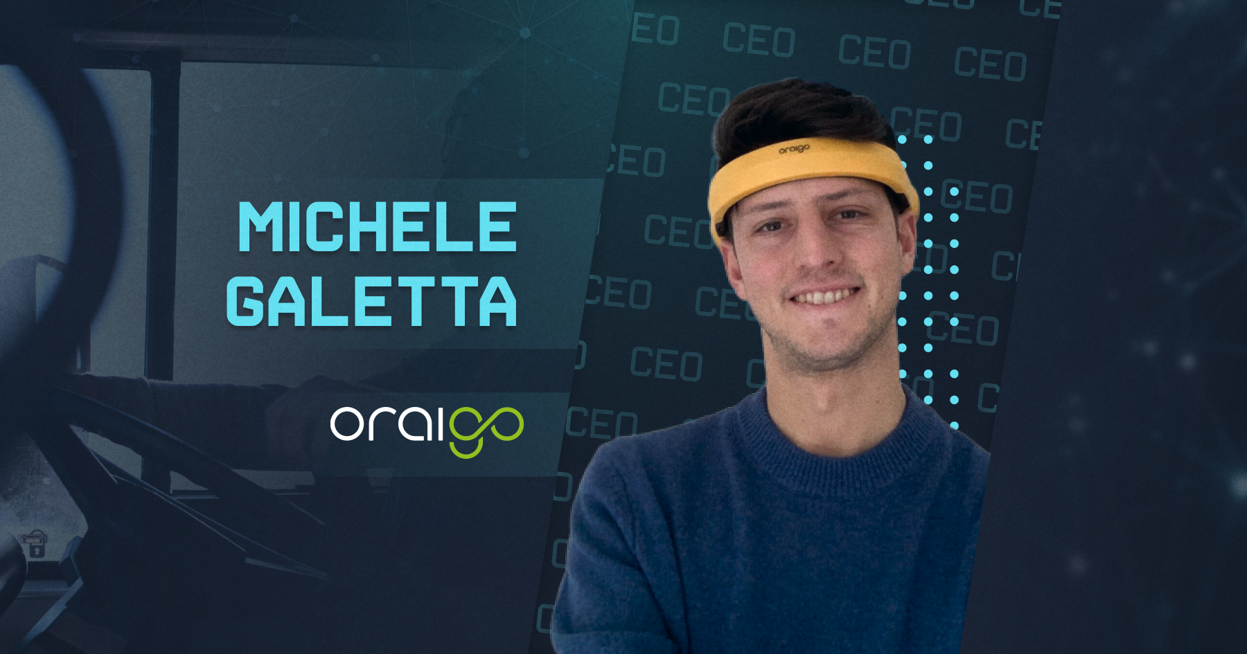 Oraigo Co-founder & CEO Michele Galetta: Integrating Neurotech and AI for Safer Driving