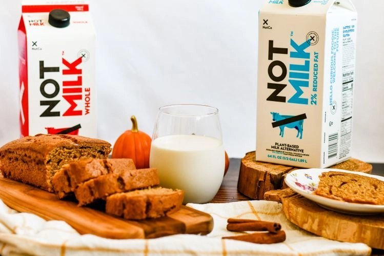 NotMilk, created by NotCo’s AI Chef Giuseppe