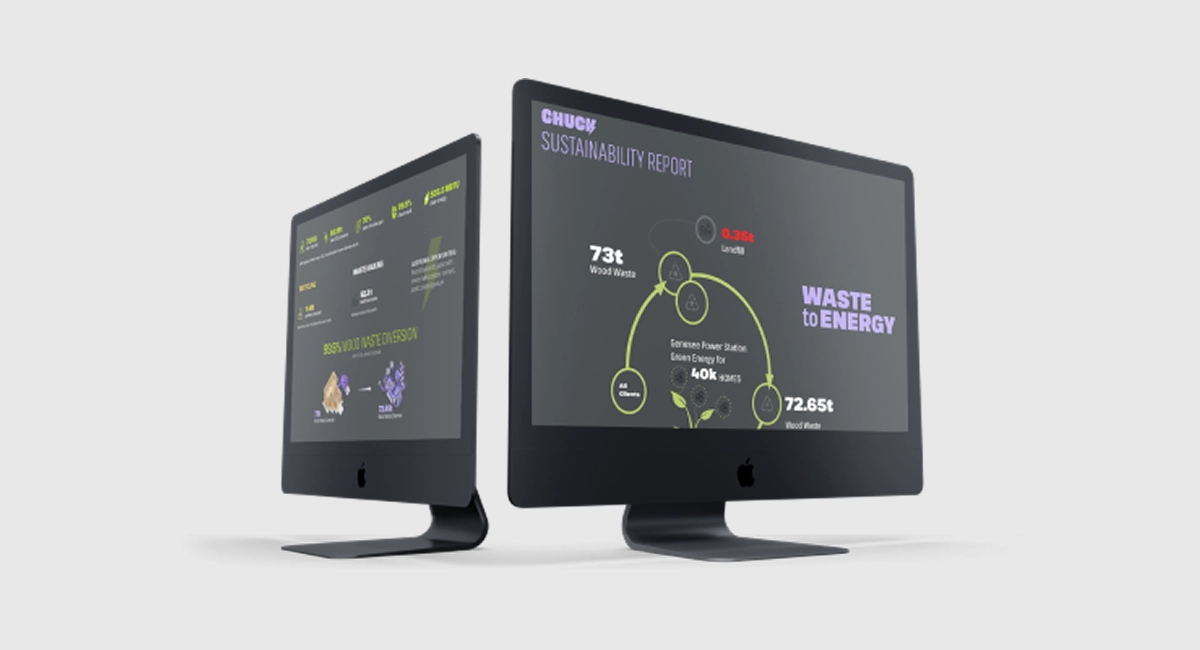 The Woodchuck.AI™ AI-powered platform for sustainability tracking, reporting, and validation