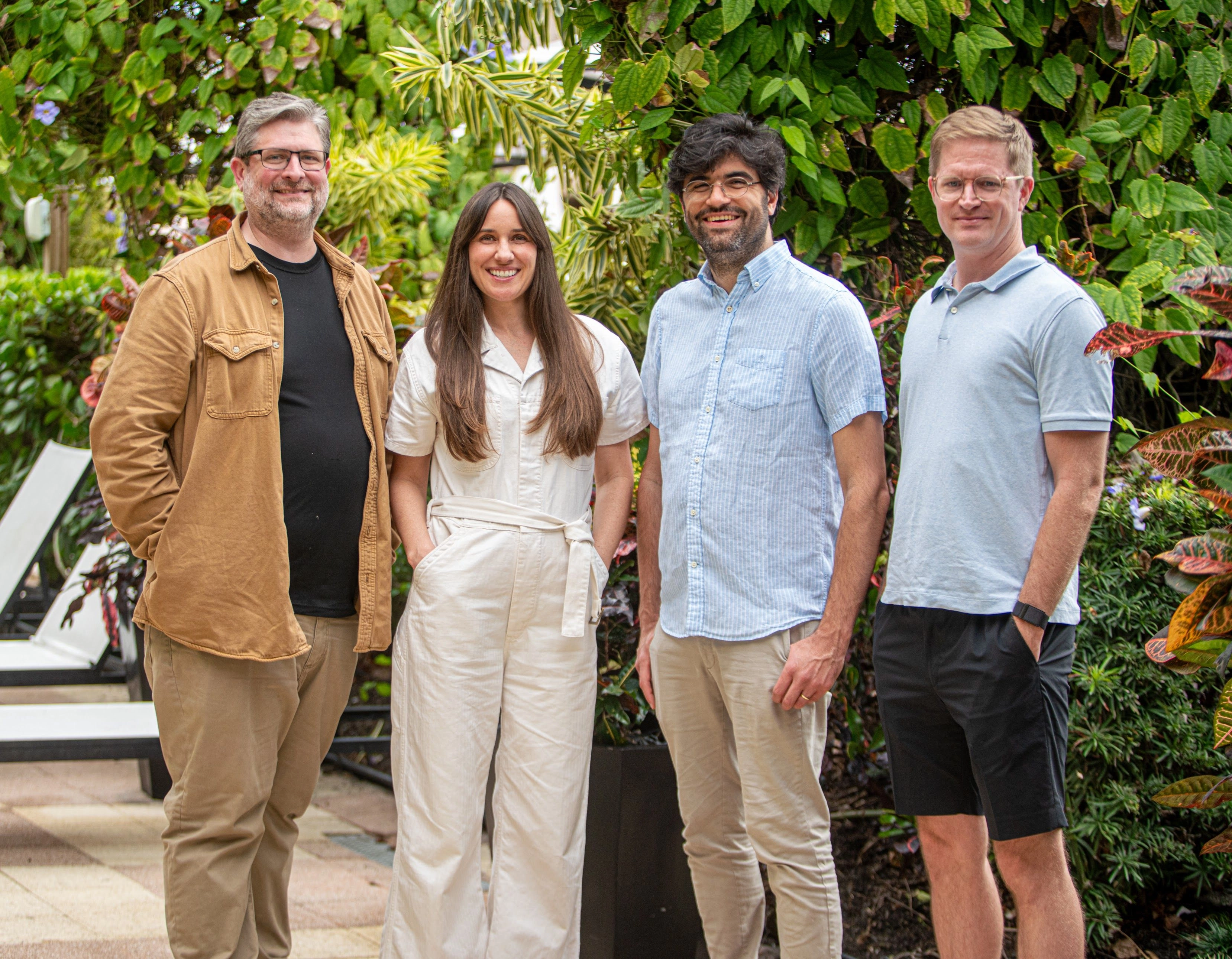 Aampe's co-founders (Left to right: Schaun Wheeler, Kate Field, Sami Abboud, Paul Meinshausen)