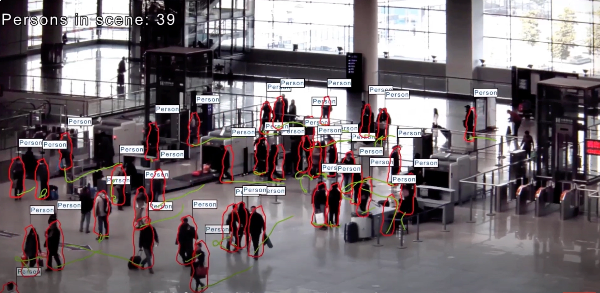 BOSCH Intelligent Video Analytics for crowd counting and classifying