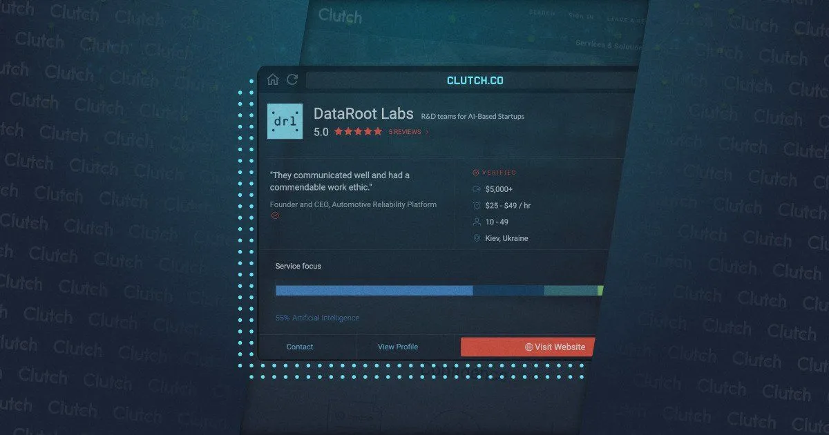 DRL Joins Clutch’s Research of Artificial Intelligence Developers in Ukraine