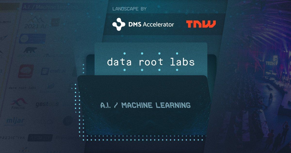DataRoot Labs Featured in a Data Centric Companies Landscape by TNW and DMS Accelerator