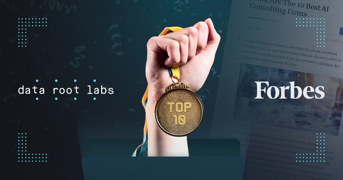 DataRoot Labs Recognized Among Top 10 AI Consulting Companies in Forbes Article