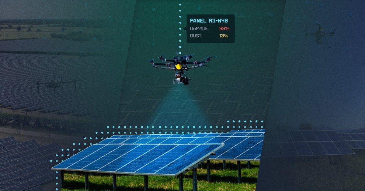 Solar Panels Inspection Using Drones