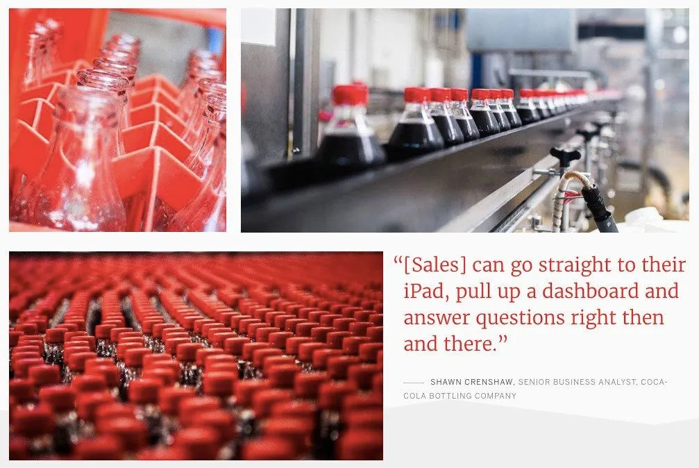 Coca-Cola Tableau case study