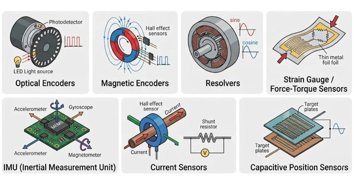 Typical sensor technologies